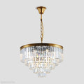 Odeon Crystal Multi-Layer Round Chandelier