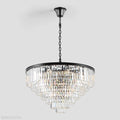 Odeon Crystal Multi-Layer Round Chandelier