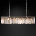 Odeon Crystal Rectangular Chandelier 59“