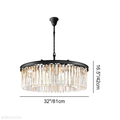 Odeon Crystal Round Chandelier 32