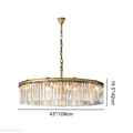 Odeon Crystal Round Chandelier 43