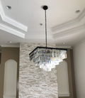 Odeon Square Crystal Chandelier 22