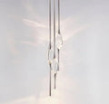 PEZZO 3-CRYSTAL Chandelier D8''-Momo Lighting