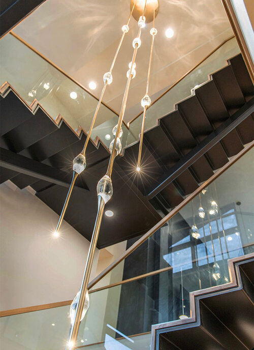 PEZZO CRYSTAL CHANDELIER 21''H-Momo Lighting