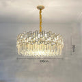 Palo clear Crystal Round Chandelier-Momo Lighting