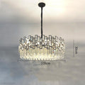 Palo clear Crystal Round Chandelier-Momo Lighting