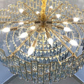 Palo clear Crystal Round Chandelier-Momo Lighting