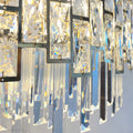 Palo clear Crystal Round Chandelier-Momo Lighting