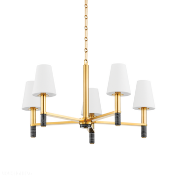 Paramus Clear Functional Design Chandelier-Momo Lighting