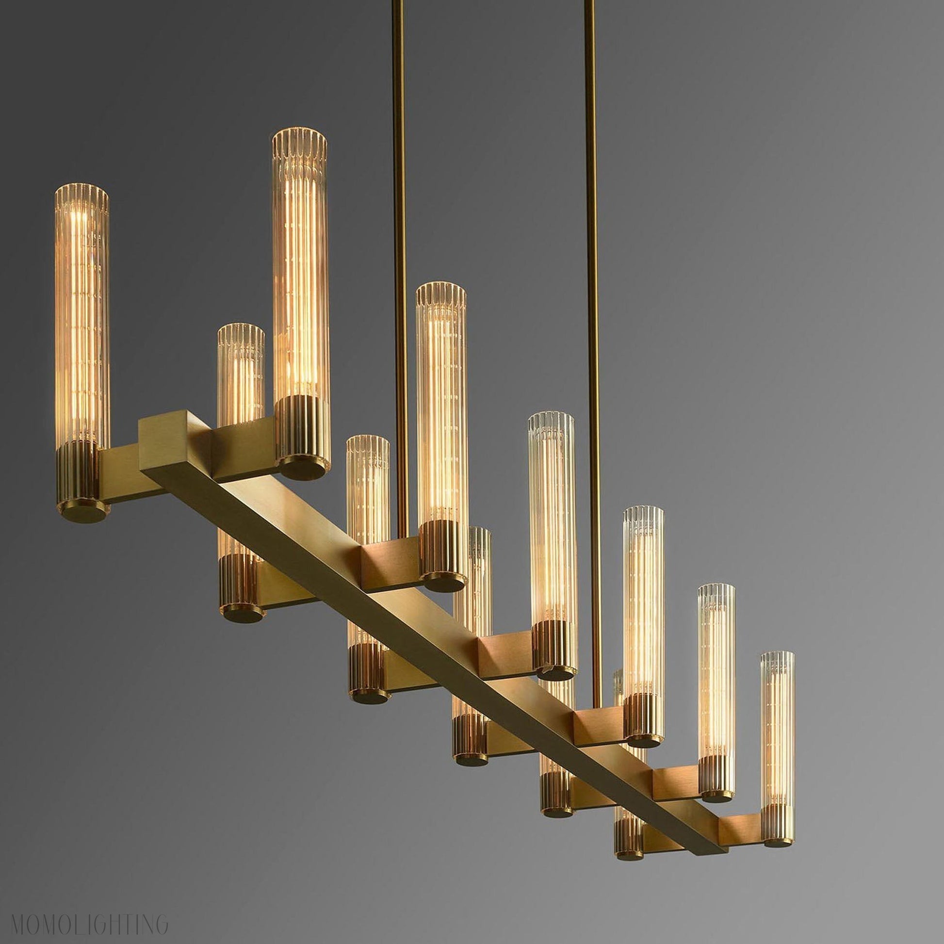 Pastis Linear Chandelier 60"W-Momo Lighting