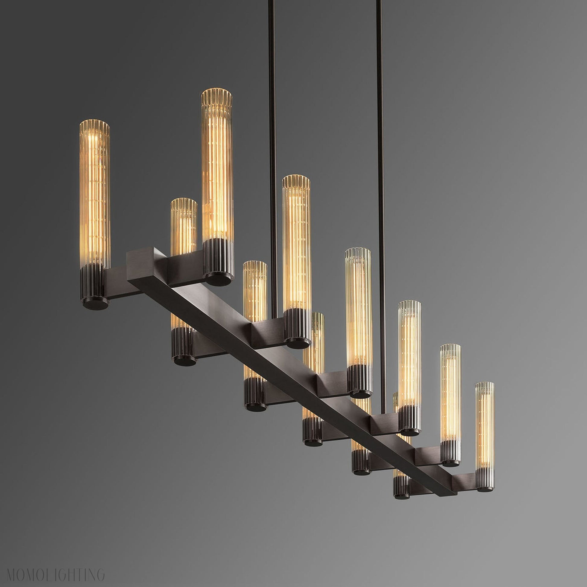 Pastis Linear Chandelier 60"W-Momo Lighting