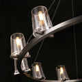 Pauillac Clear Glass Round Chandelier 36