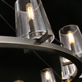 Pauillac Clear Glass Round Chandelier 36