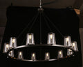 Pauillac Clear Glass Round Chandelier 36