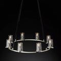 Pauillac Clear Glass Round Chandelier 36