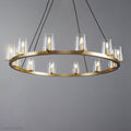 Pauillac Clear Glass Round Chandelier 36