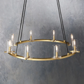 Pauillac Clear Glass Round Chandelier 36