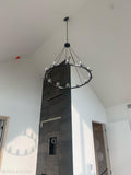 Pauillac Clear Glass Round Chandelier 36