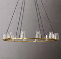 Pauillac Clear Glass Round Chandelier 36