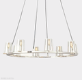 Pauillac Clear Glass Round Chandelier 48