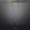 Pearl Rectangle Chandelier 54
