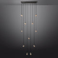 Pearl Rectangle Chandelier 54