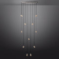 Pearl Rectangle Chandelier 54