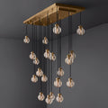 Pearl Rectangle Chandelier 54