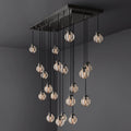 Pearl Rectangle Chandelier 54