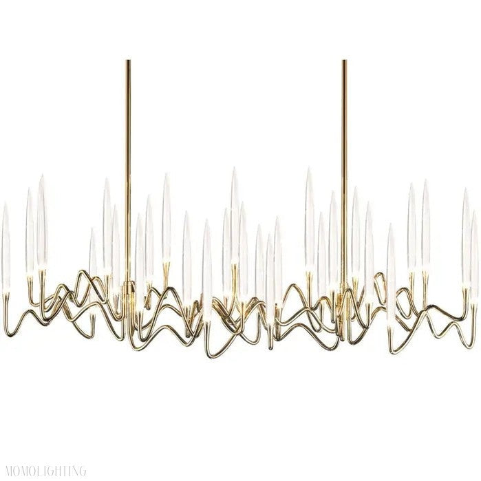 Pezzo Long Chandelier 40"W 59"W 78"W-Momo Lighting