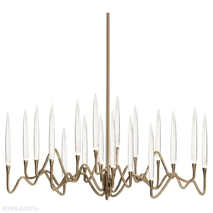Pezzo Long Chandelier 40"W 59"W 78"W-Momo Lighting