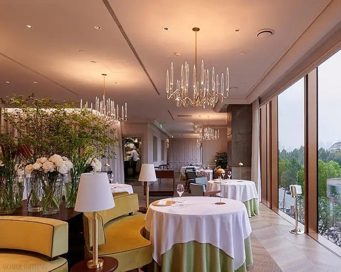 Pezzo Round Chandelier 23"W 33"W 47"W 55"W-Momo Lighting