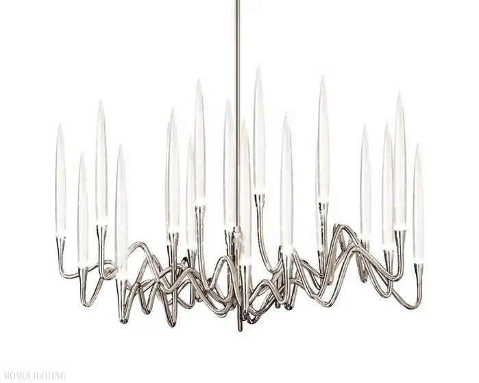 Pezzo Round Chandelier 23"W 33"W 47"W 55"W-Momo Lighting