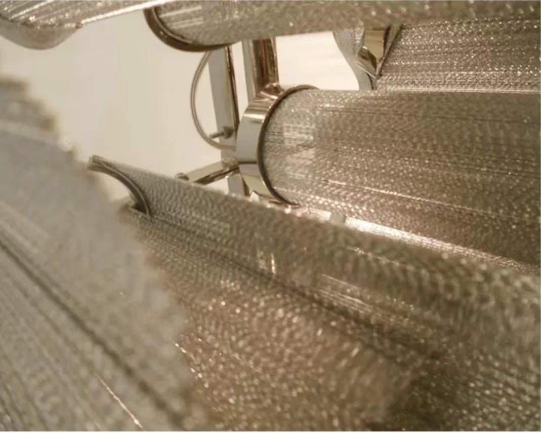 Post-Modern Extra Large Stainless Steel Long Tassel Chandelier for Large Living Room / Staircase / Villa / Duplexes-Momo Lighting