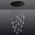 Raindrop Glass Round Chandelier 47