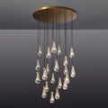 Raindrop Glass Round Chandelier 47