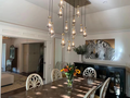 Raindrop Modern Rectangle Chandelier For Dining Room Kitchen Island-Momo Lighting