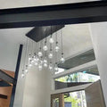 Raindrop Modern Rectangle Chandelier For Dining Room Kitchen Island-Momo Lighting