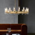 Ravelle Glass Round Chandelier 36