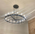 Ravelle Glass Round Chandelier 60