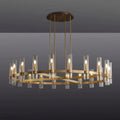 Ravelle Glass Round Chandelier 60