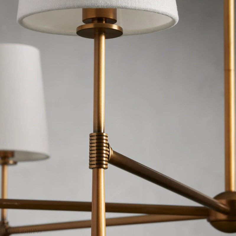 Rhodes Round Chandelier-Momo Lighting