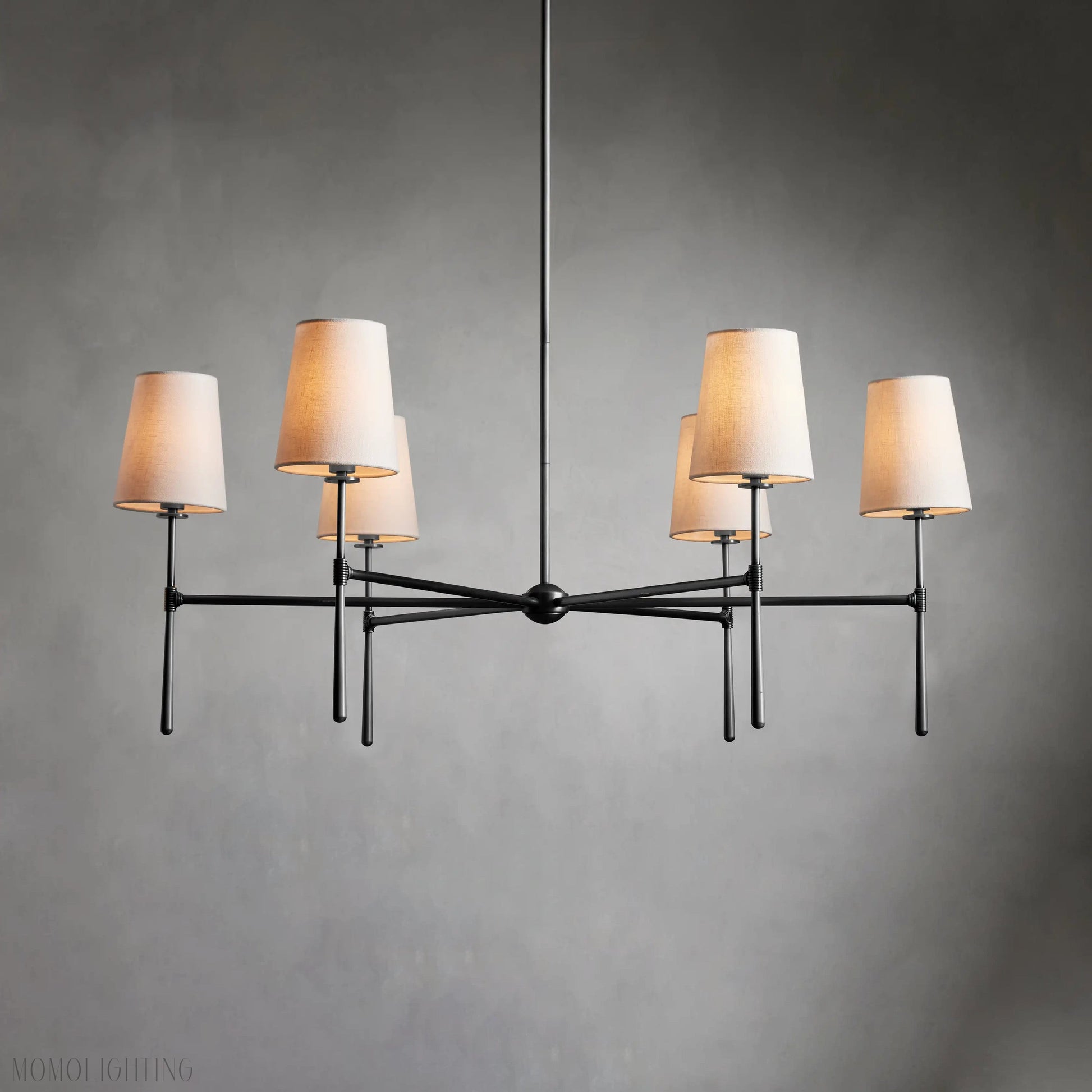 Rhodes Round Chandelier-Momo Lighting