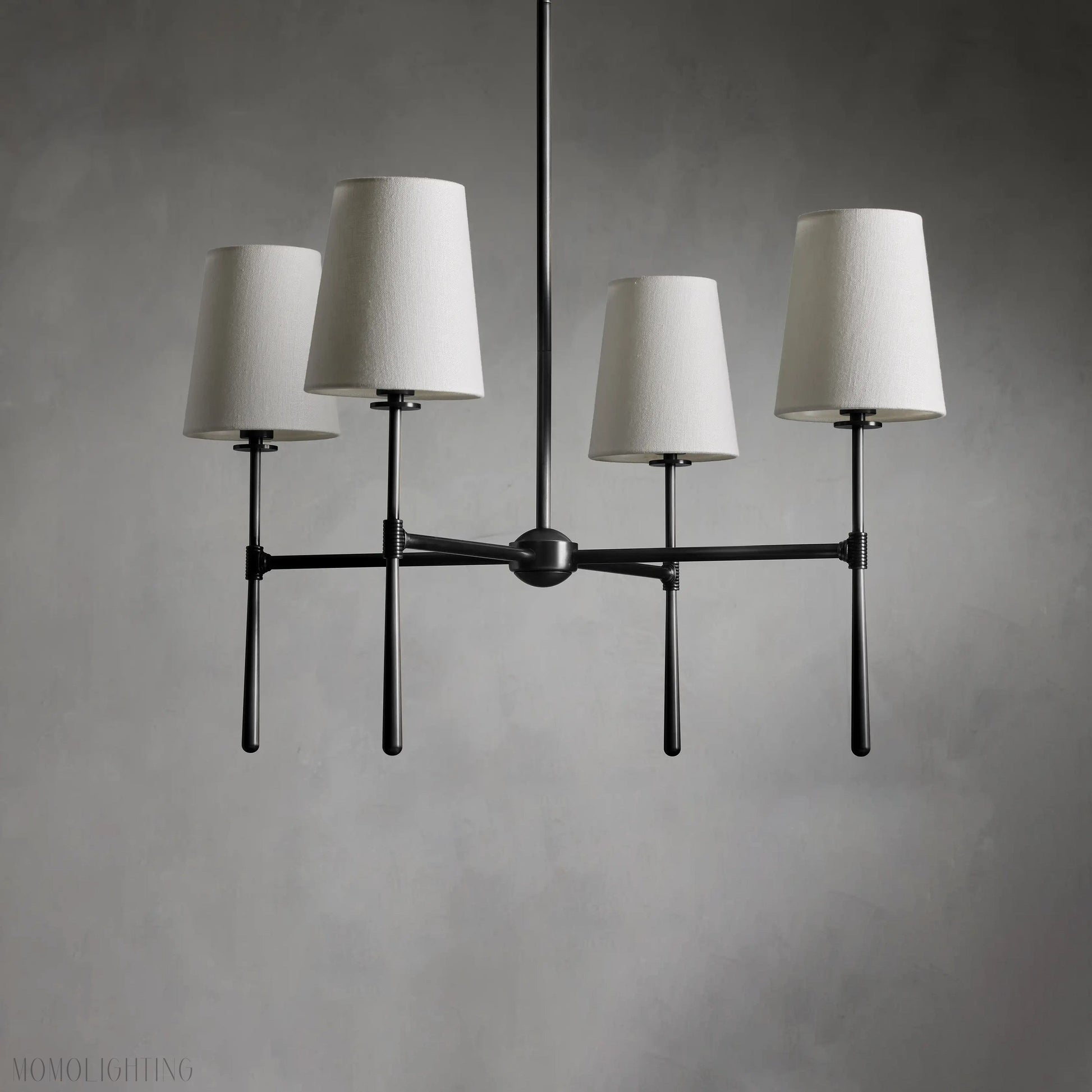 Rhodes Round Chandelier-Momo Lighting