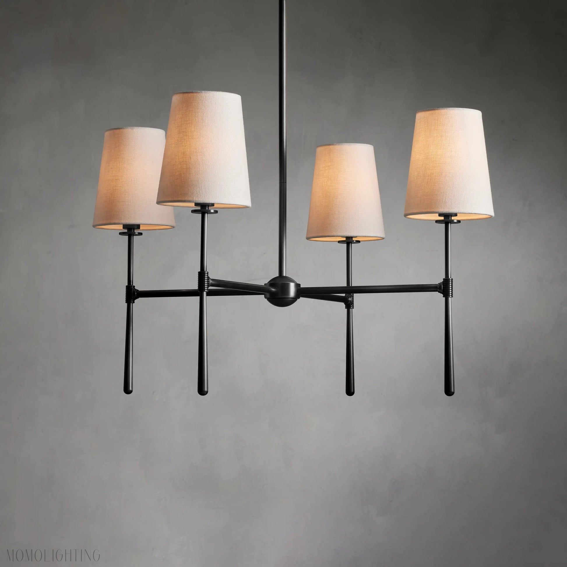 Rhodes Round Chandelier-Momo Lighting