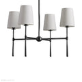 Rhodes Round Chandelier-Momo Lighting