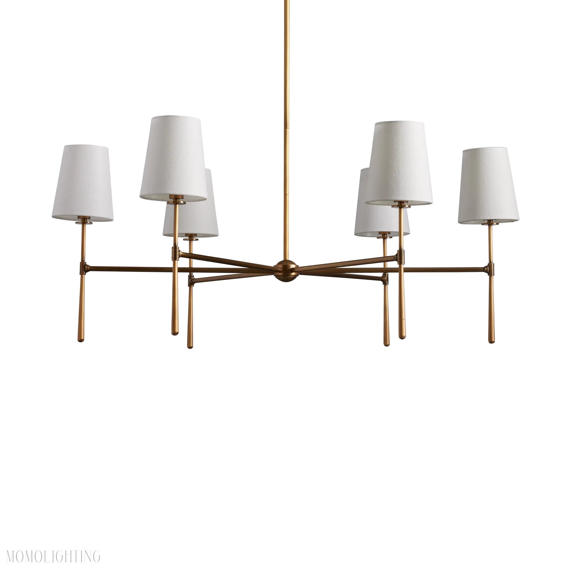 Rhodes Round Chandelier-Momo Lighting
