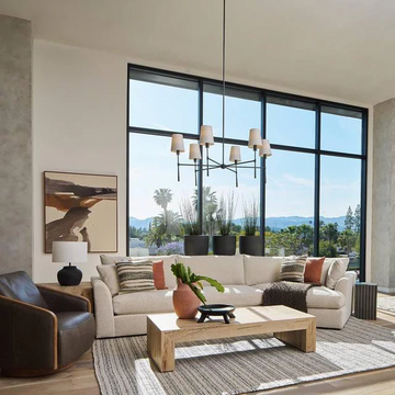 Rhodes Round Chandelier-Momo Lighting