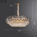 Rosalind Chandelier Light Luxury-Momo Lighting
