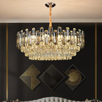 Rosalind Chandelier Light Luxury-Momo Lighting